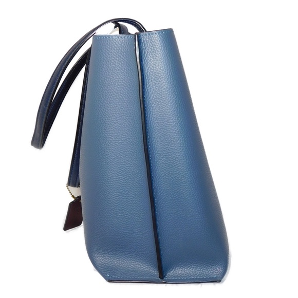 Coach Willow Tote - Colorblock Blue - Picture 6 of 15